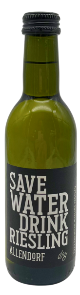 Save Water Drink Riesling QbA dry 0,25
