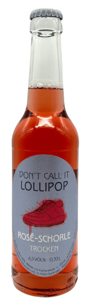 Don´t call it Lollipop Rosé Schorle trocken 0,33