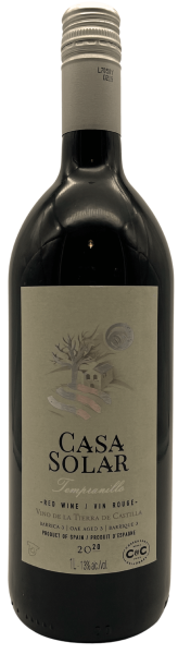 Casa Solar Tempranillo IGP 1,0